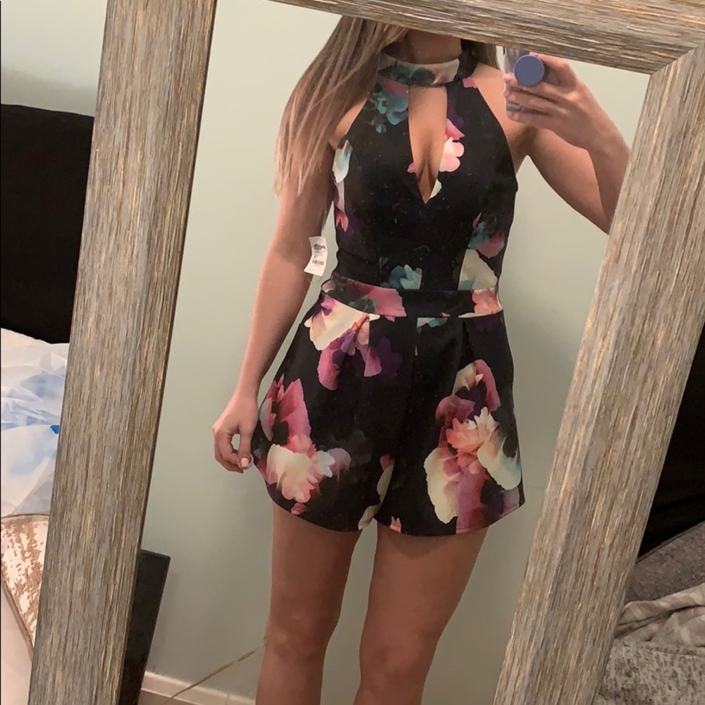 Floral Romper